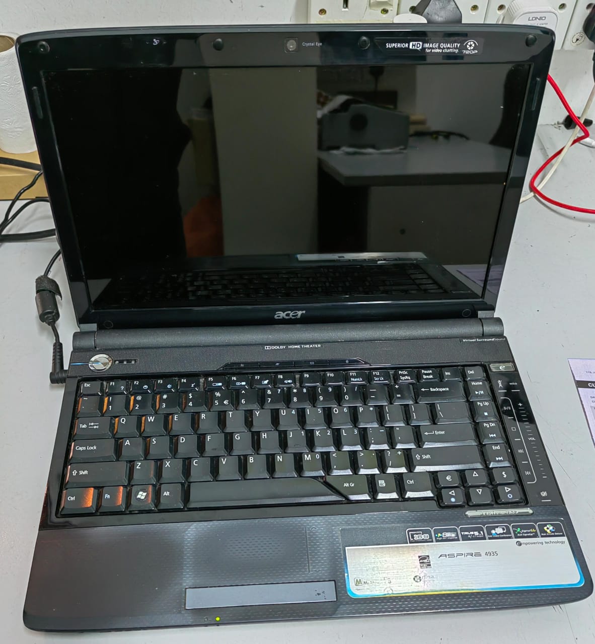 Acer ASPIRE 4935 no display