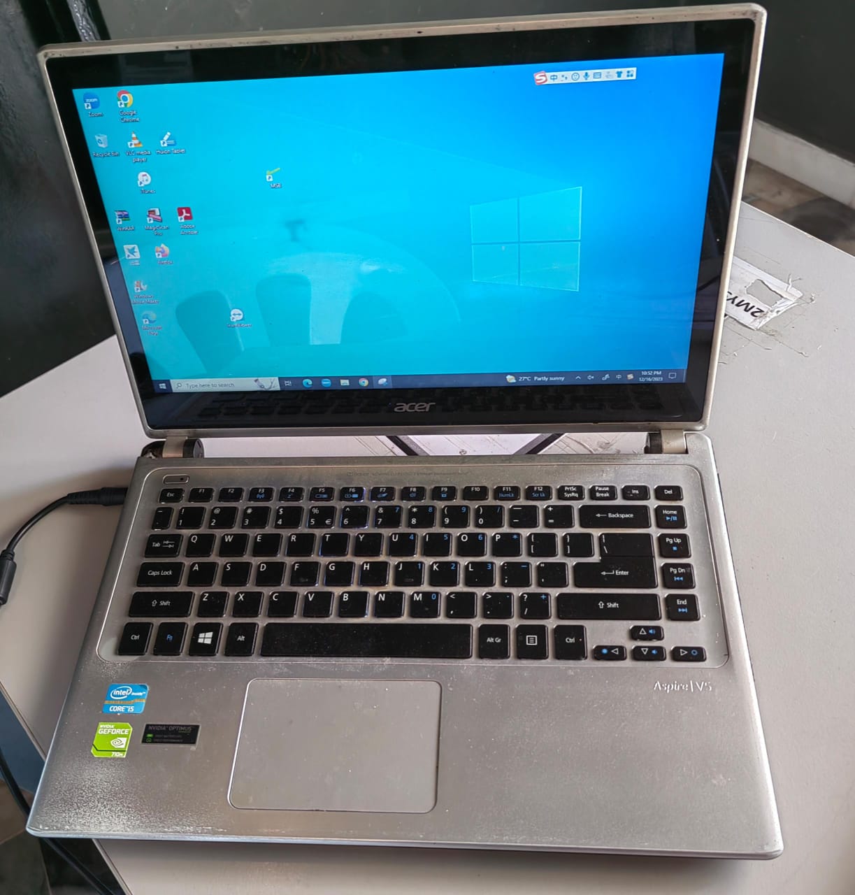 Acer Aspire V5 slow