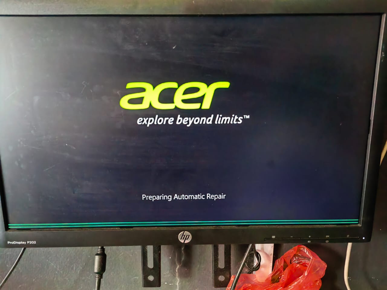 Acer Aspire XC won't boot