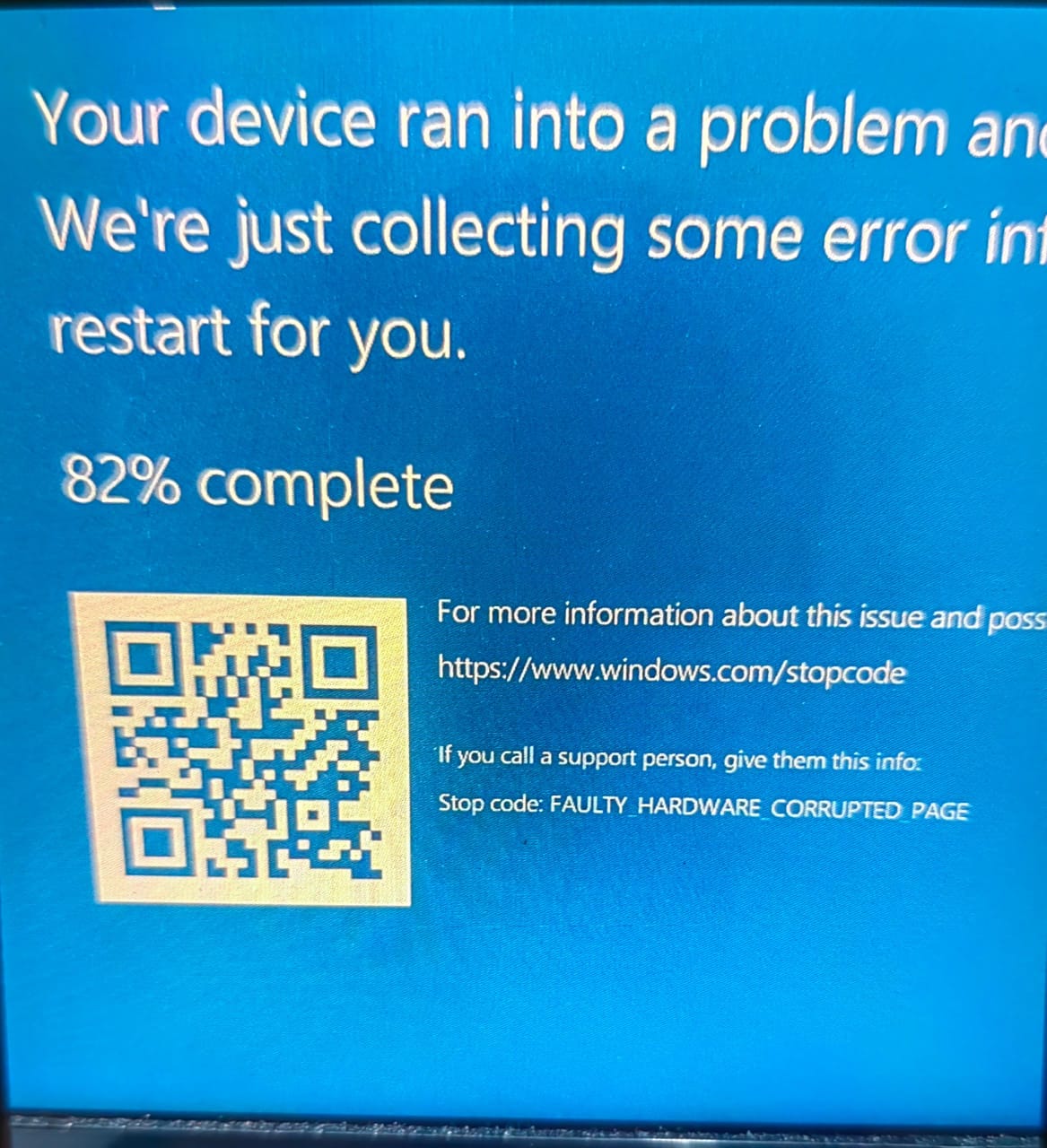 Msi Gaming Laptop bluescreen