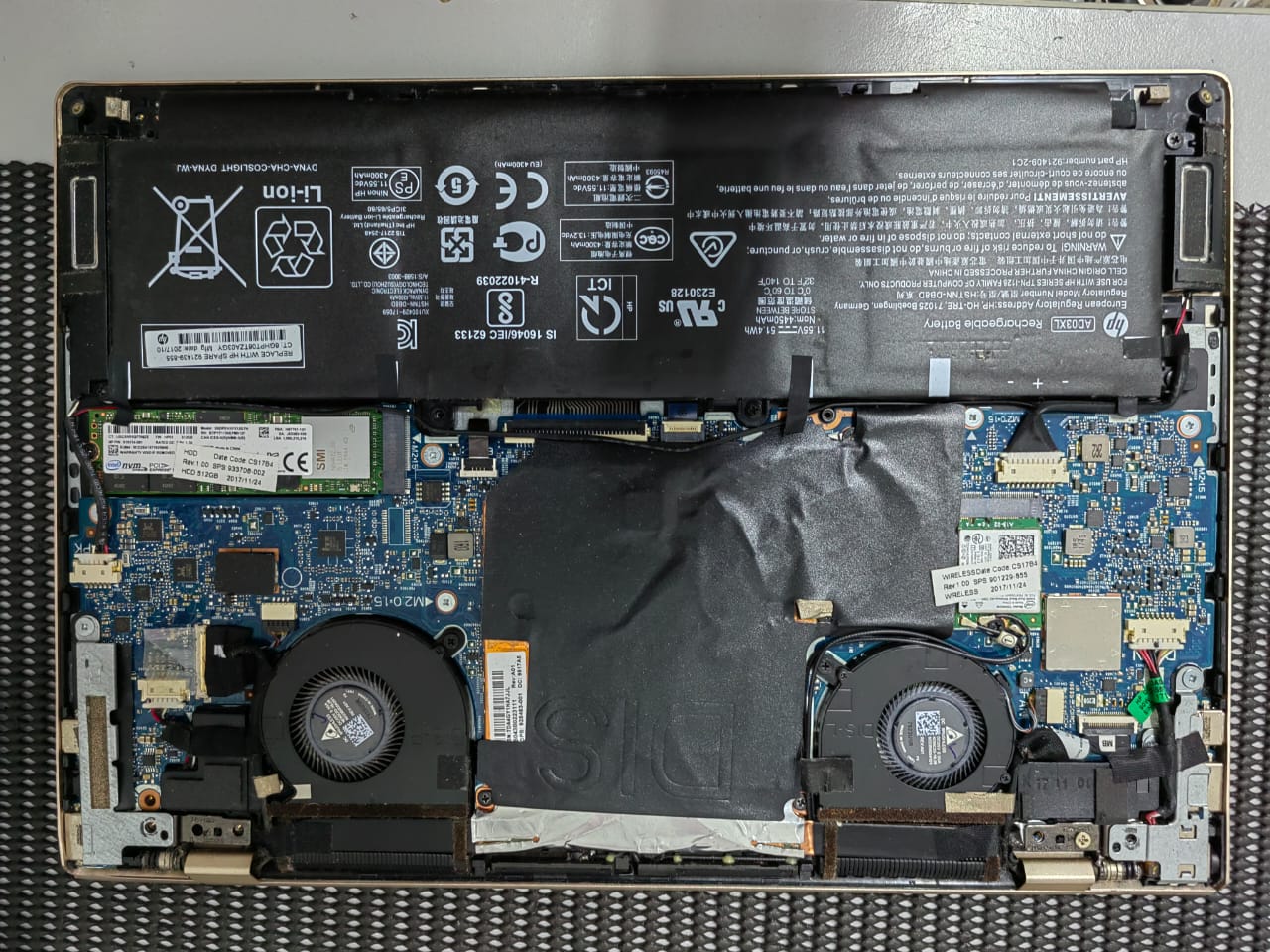 HP ENVY - 13-ad163tx Battery Replacement