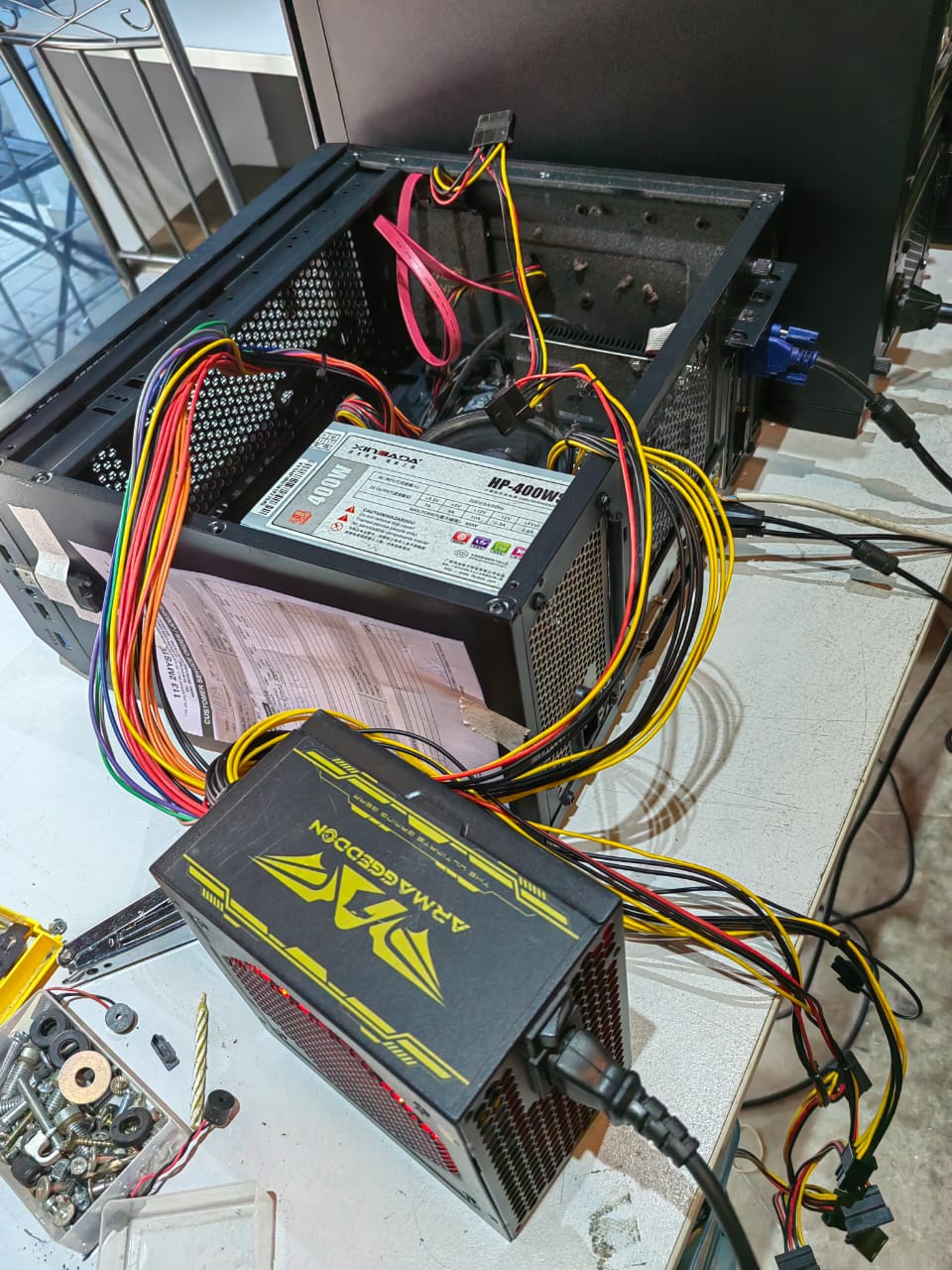 Desktop no power