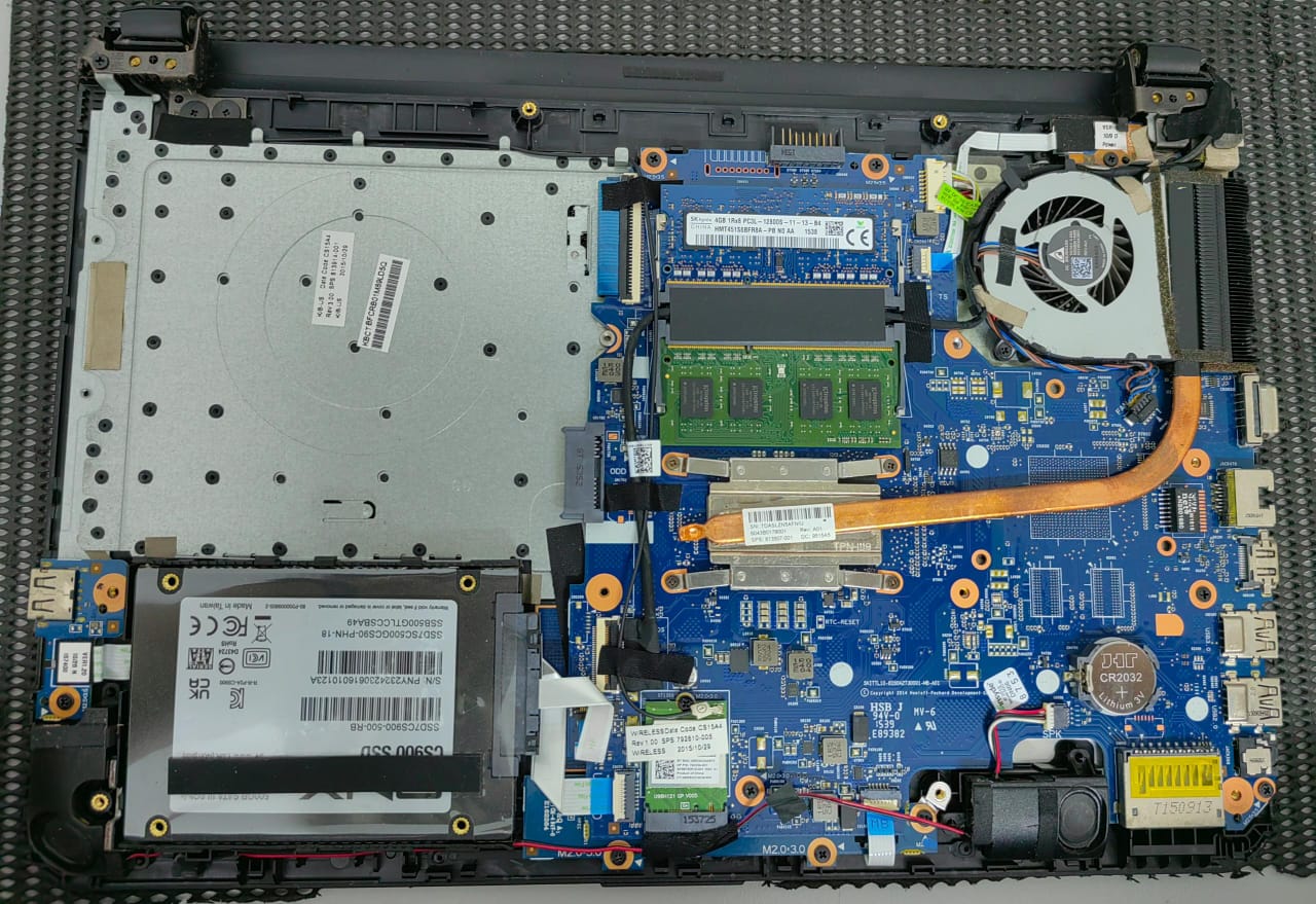 Hp laptop Upgrade SSD