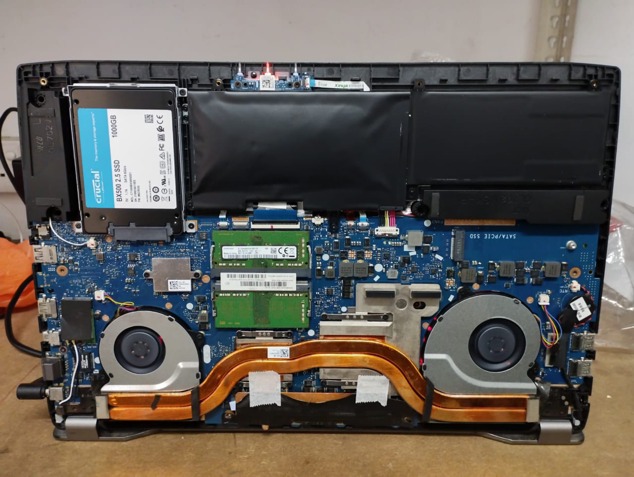 ROG STRIX Battery Swollen