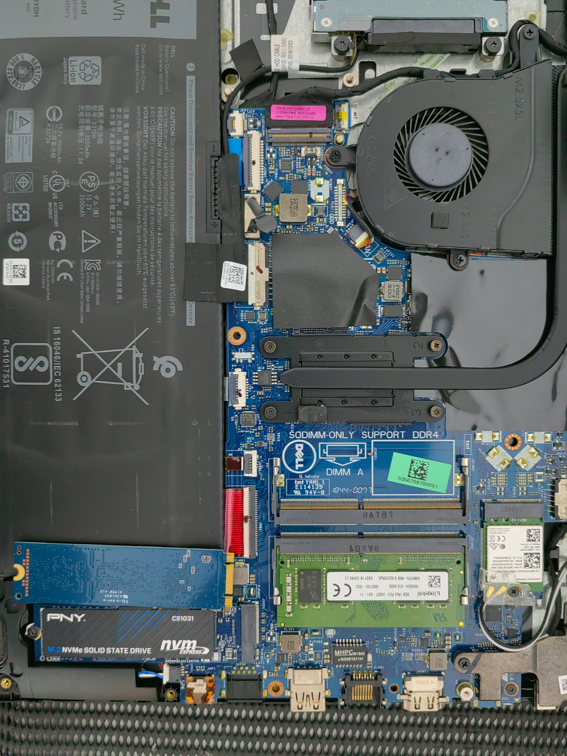Dell Laptop ssd replacement