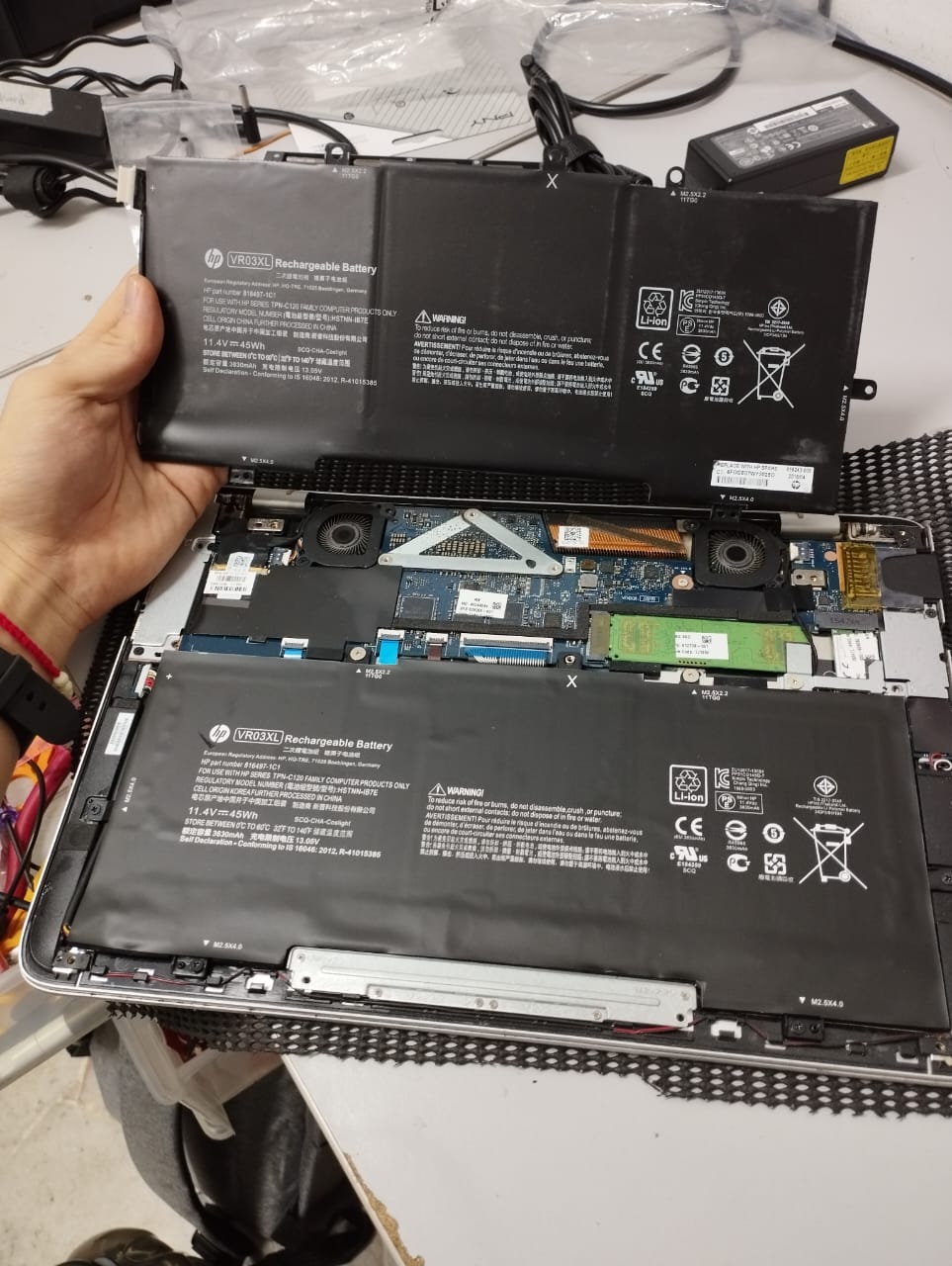 HP ENVY battery replacement