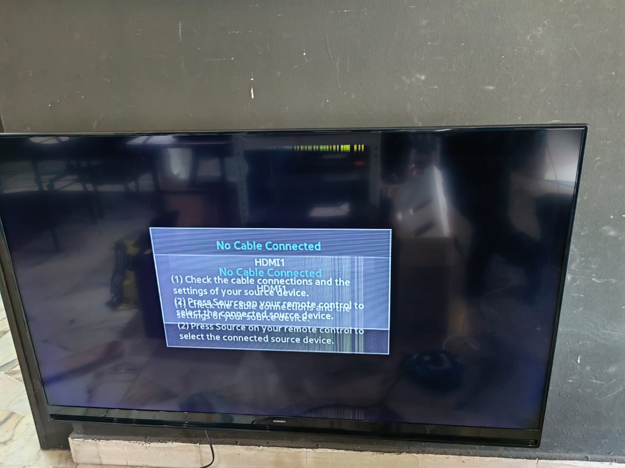 Samsung 55" K5100 Full HD TV Screen Flickering