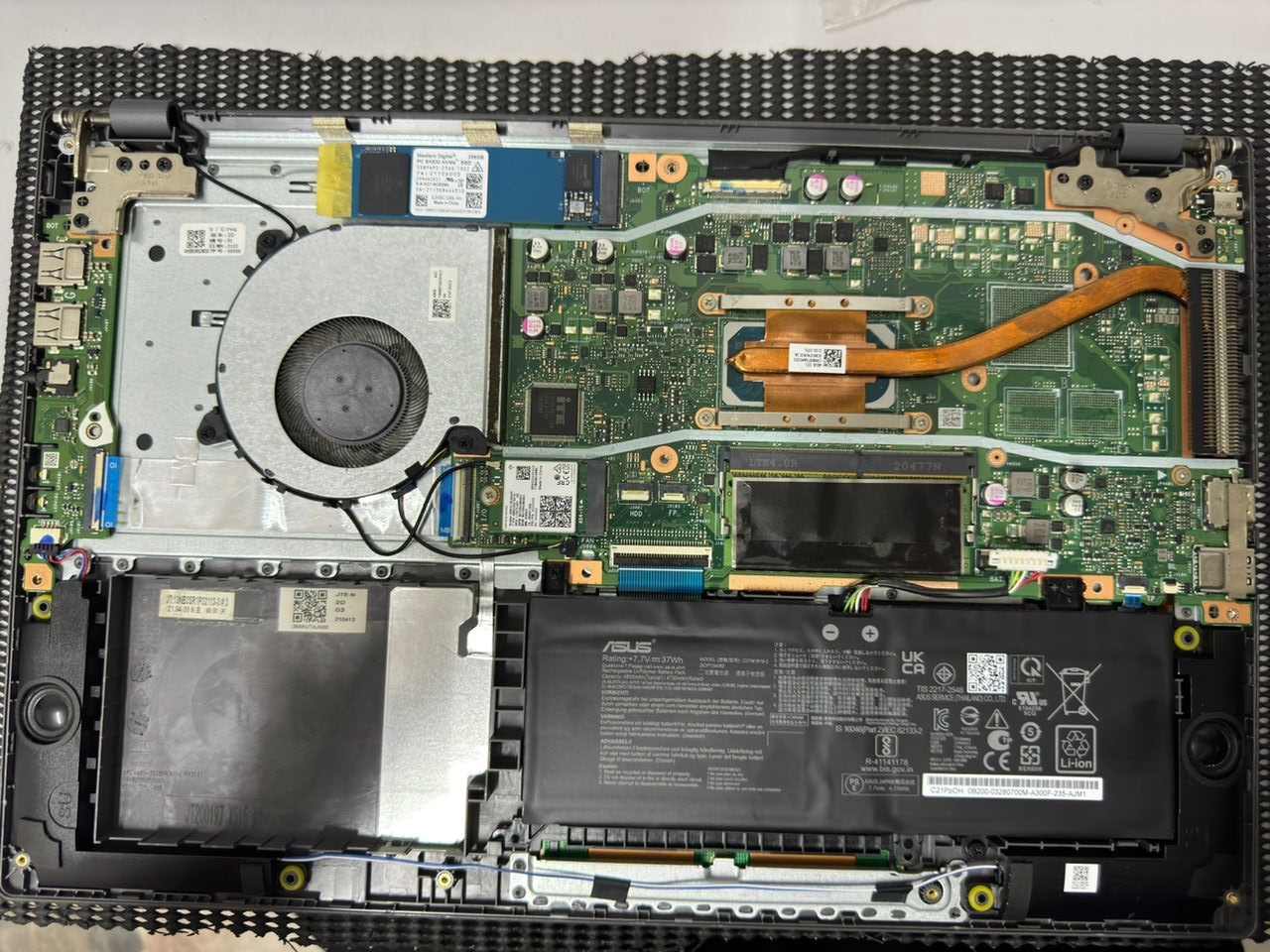 Asus A516 No Power Mainboard repair