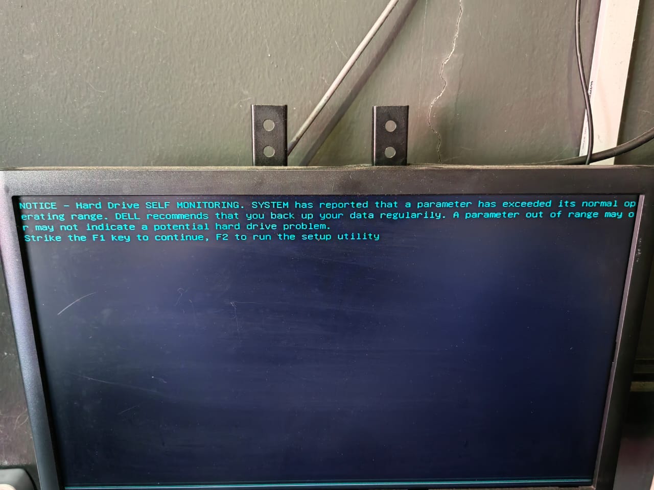 Desktop PC Boot "F1" Error