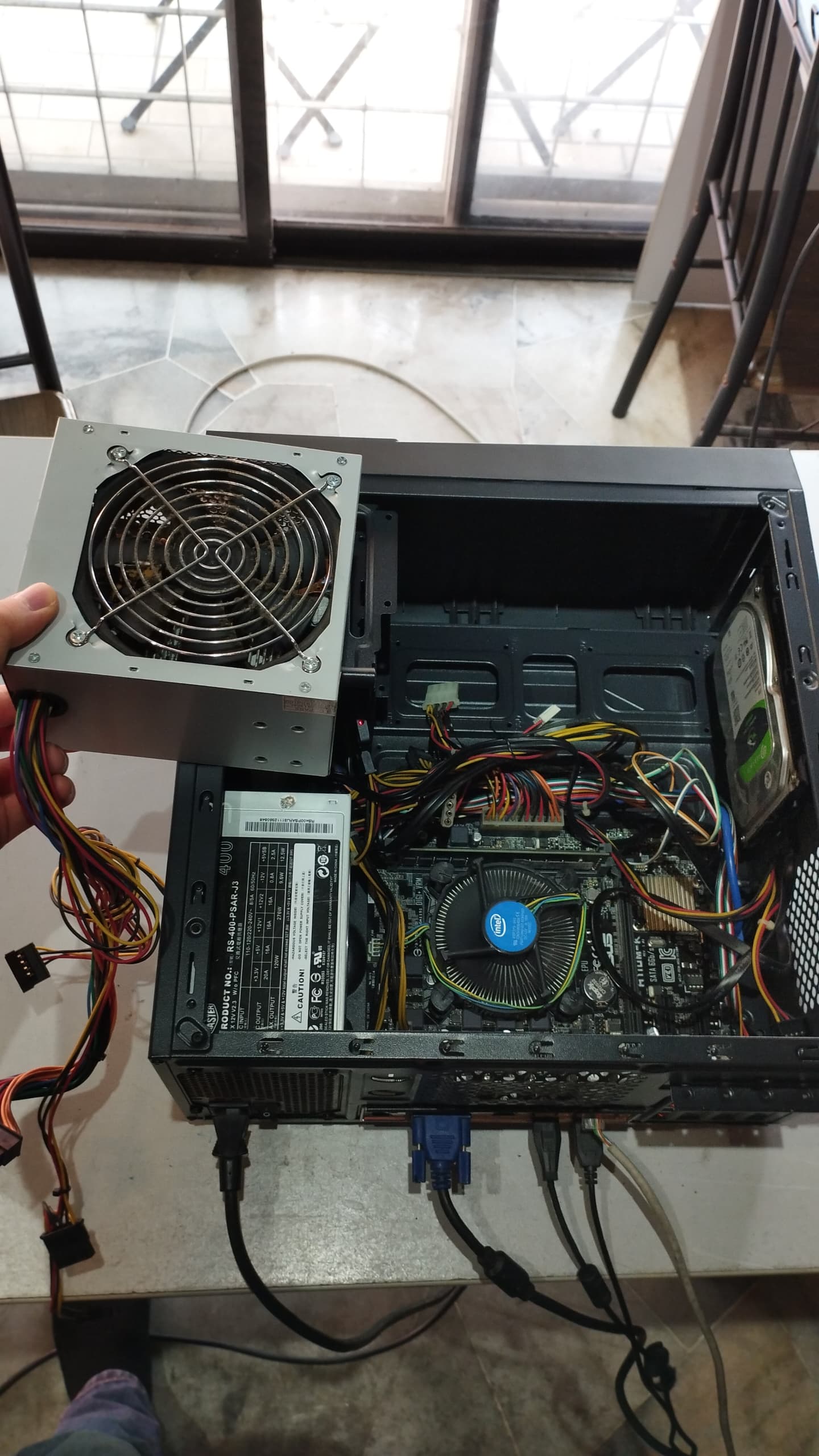 Desktop PC Replace Power Supply