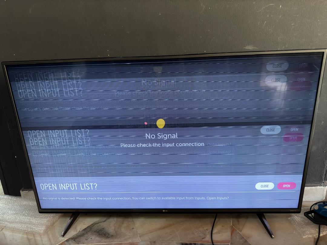 LG UHD 55UH600T SCREEN FLICKERING