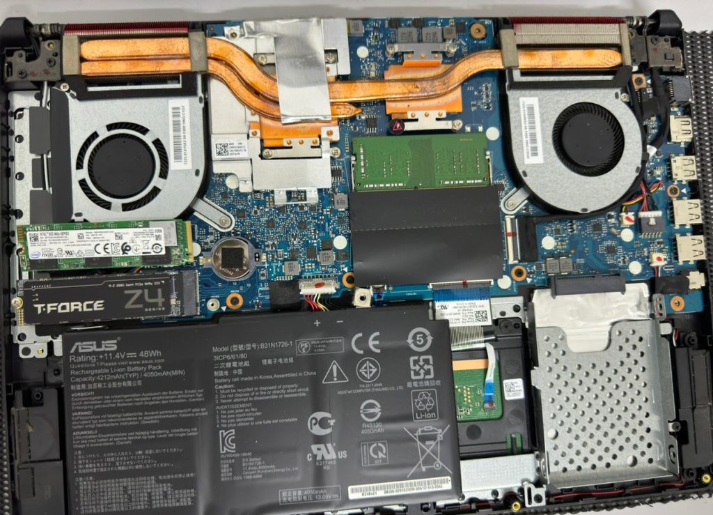 Asus FX505D Replace SSD