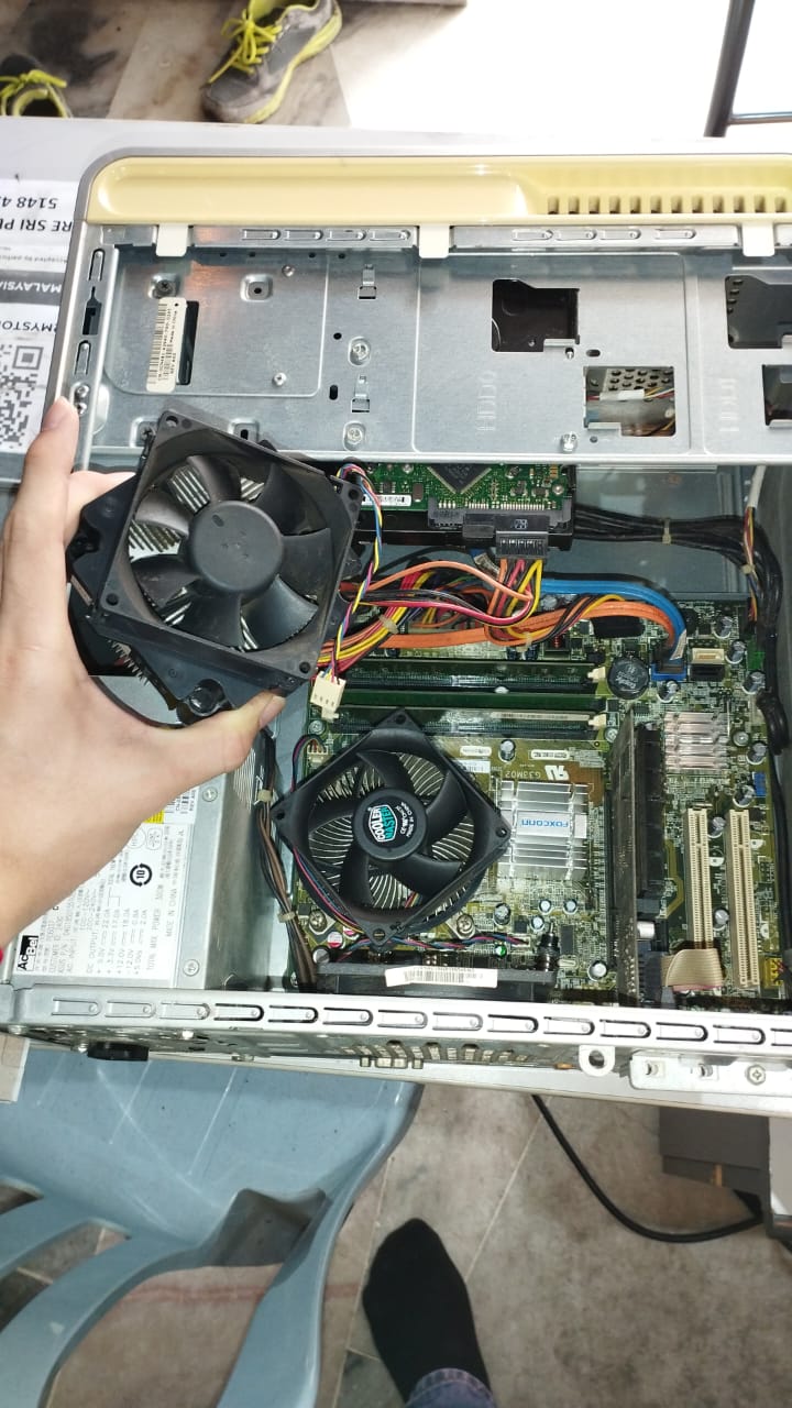 Desktop PC CPU Fan Replacement