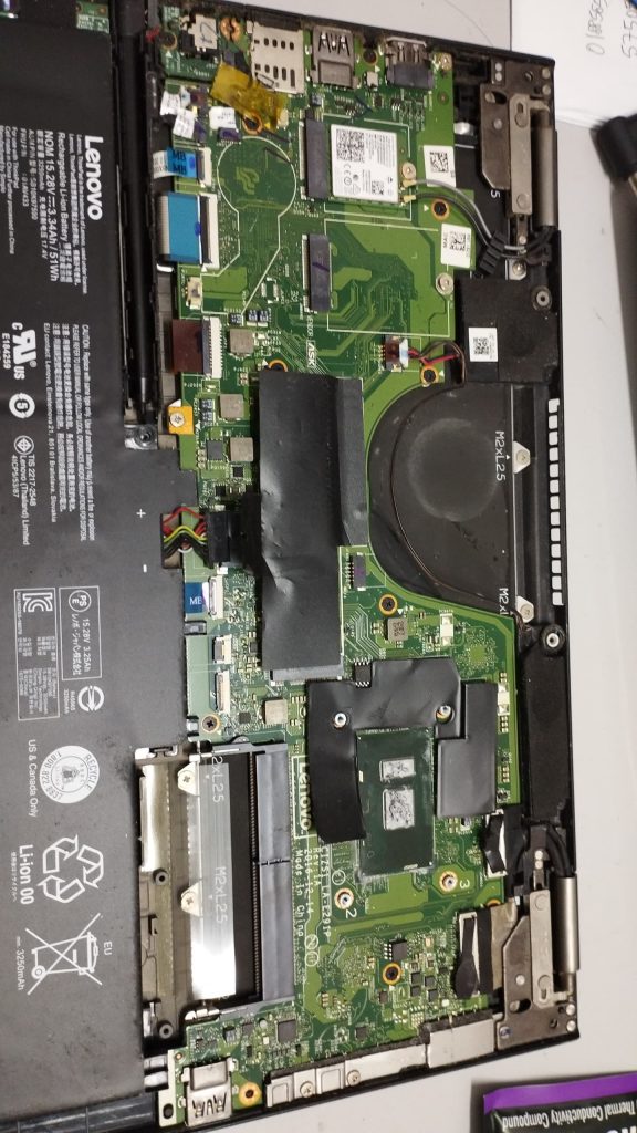 Lenovo Thinkpad cleaning service/ Repair Mainboard