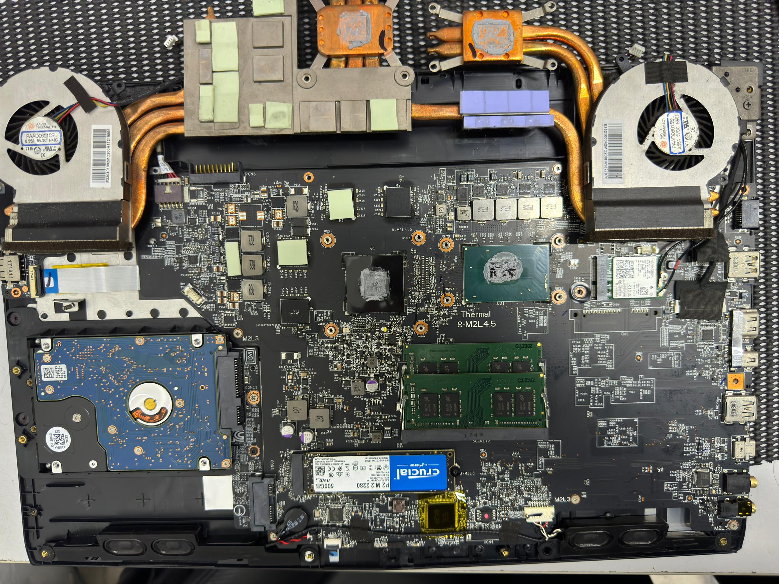 MSI GL62M Cleaning Service