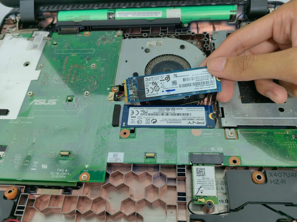 Asus A407U Replace SSD