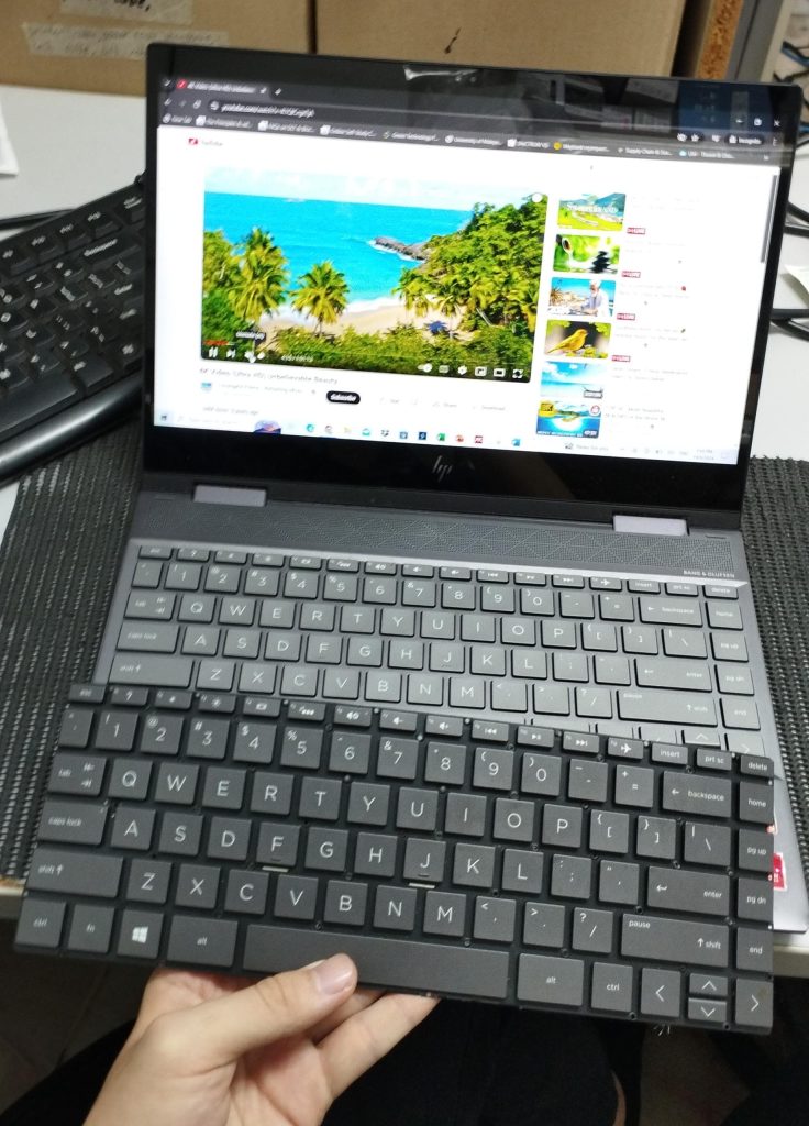HP Envy Replace Keyboard