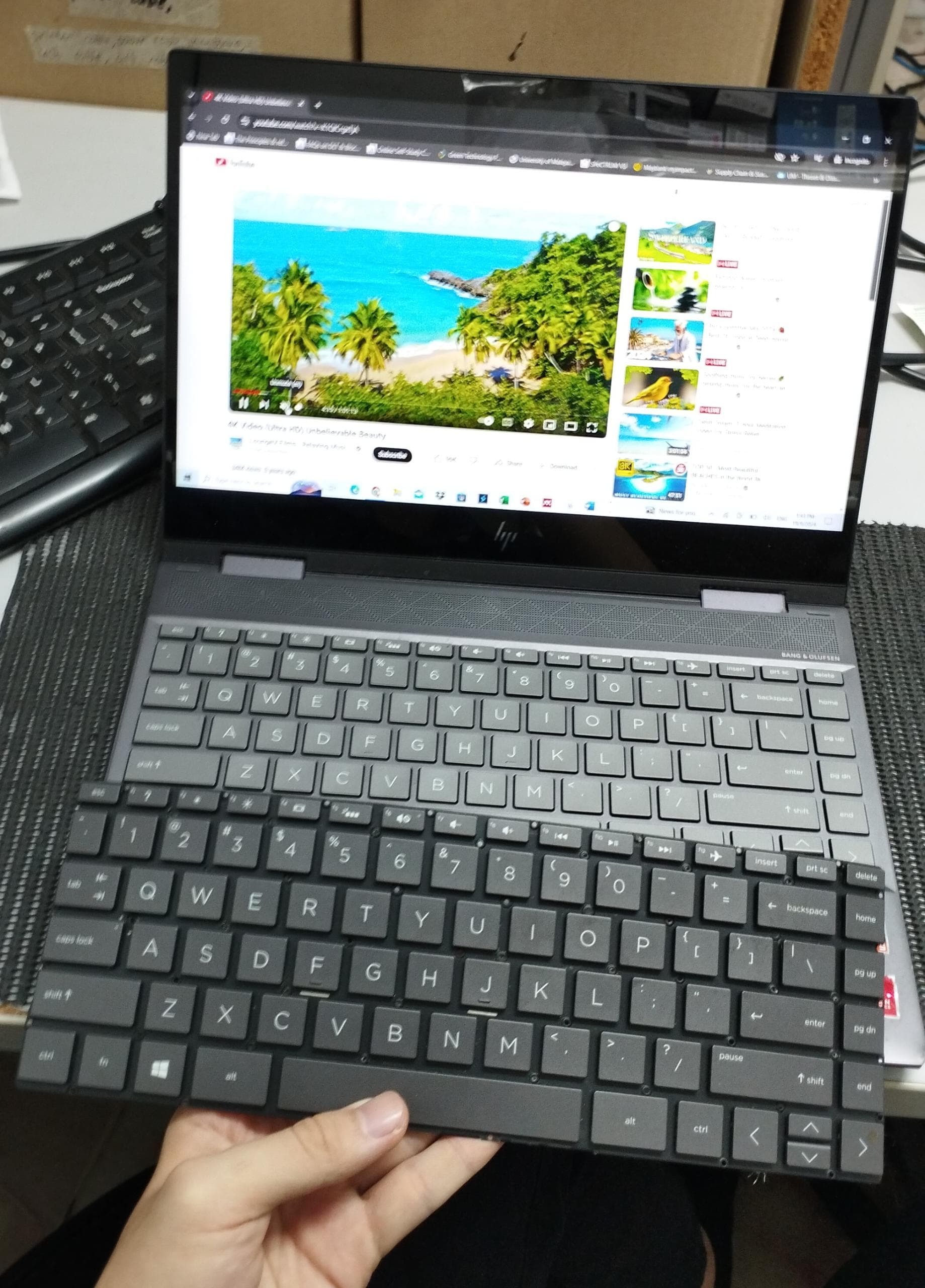 HP Envy Replace Keyboard