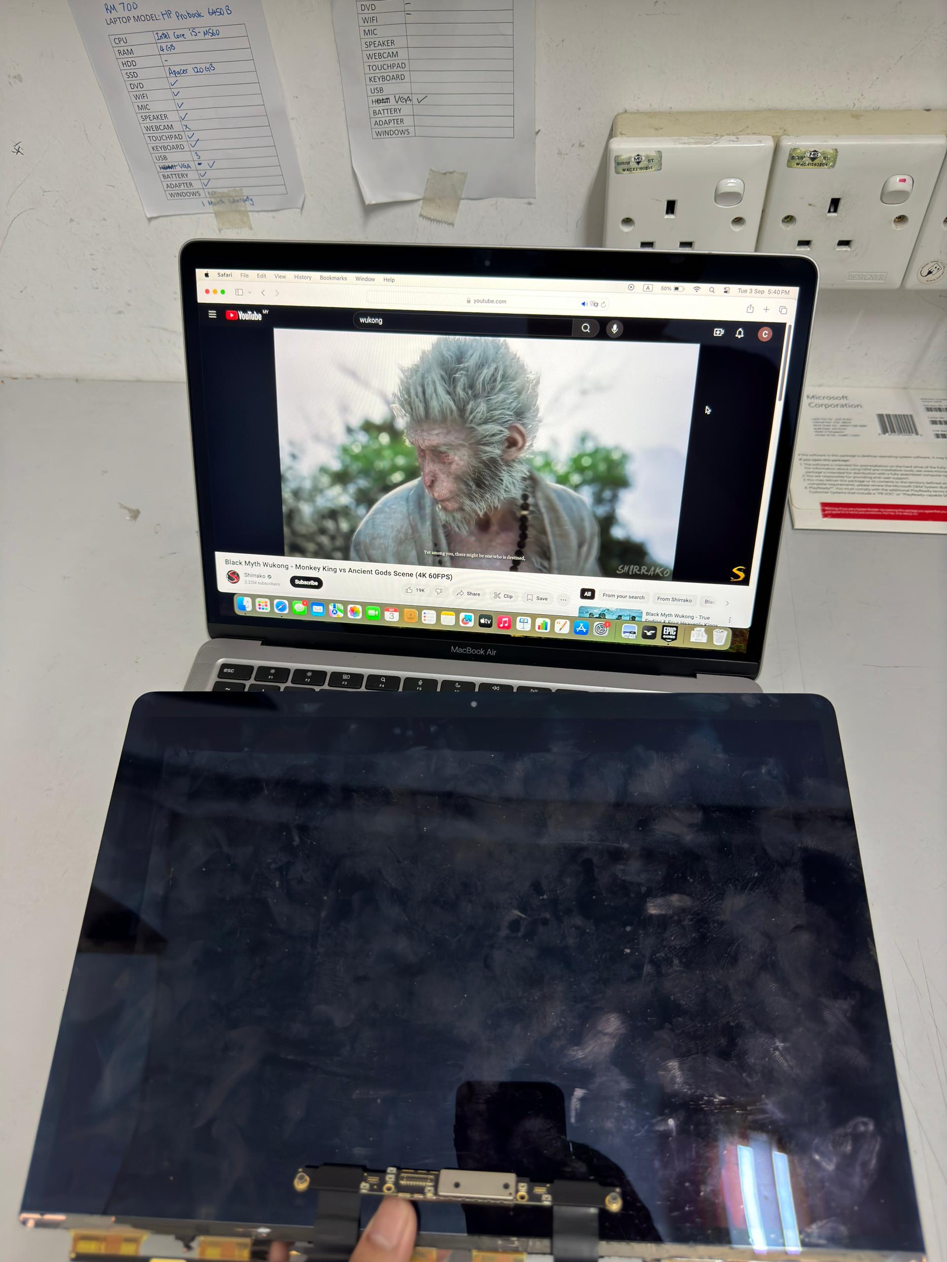 Macbook Air Screen Replacement