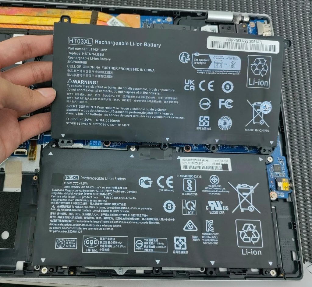HP Pavilion Replace Battery