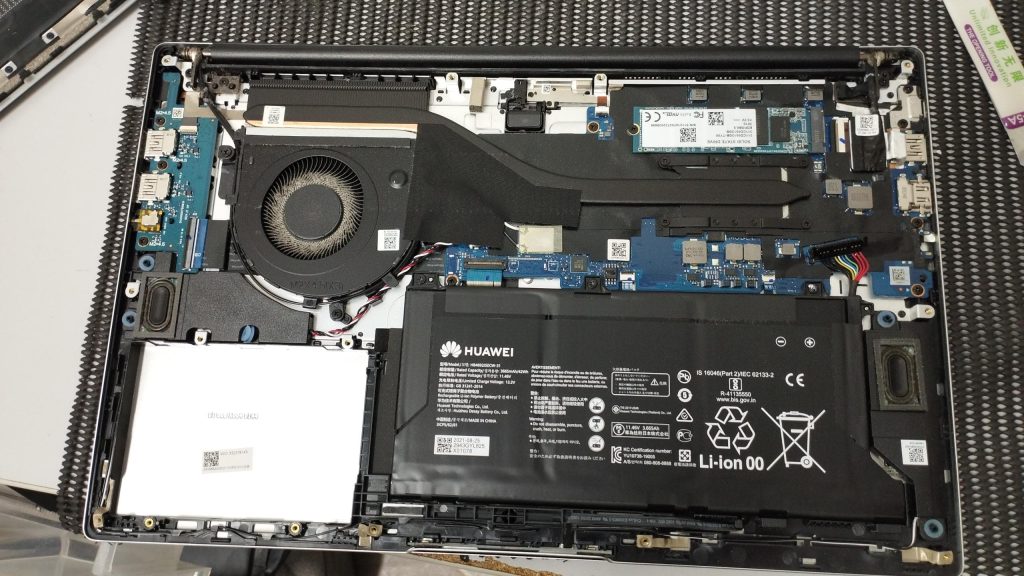 Huawei Matebook mainboard repair (No Power)