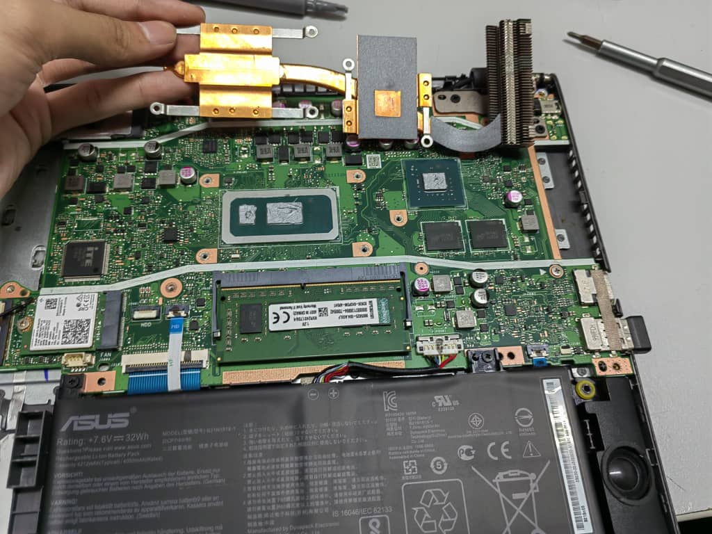 Asus Laptop Cleaning Service / Heat Thermal Replacement