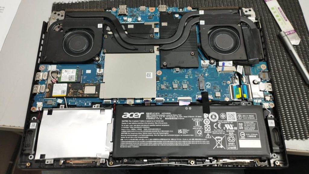 ACER NIRTO 5 AN515-58-51AB CHECK FAN