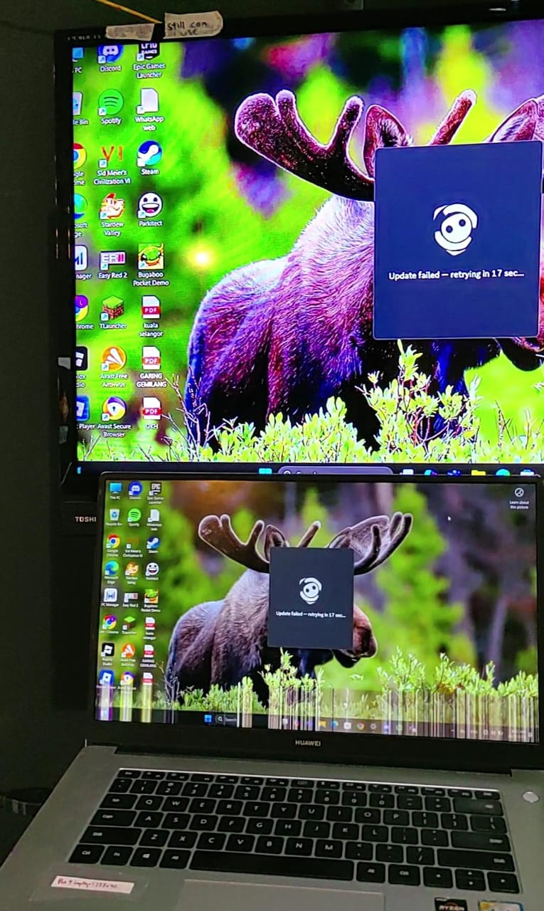 HUAWEI MATEBOOK D15 SCREEN ISSUES