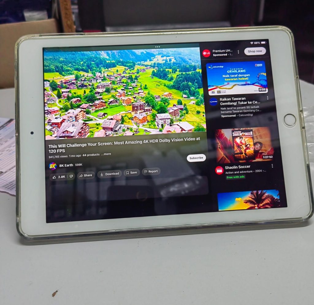 IPAD (6TH GEN) TEST BATTERY