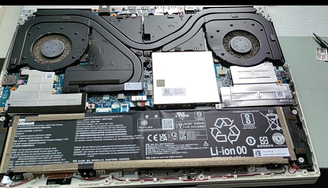 LENOVO LEGION MOTHERBOARD CHIP BURN
