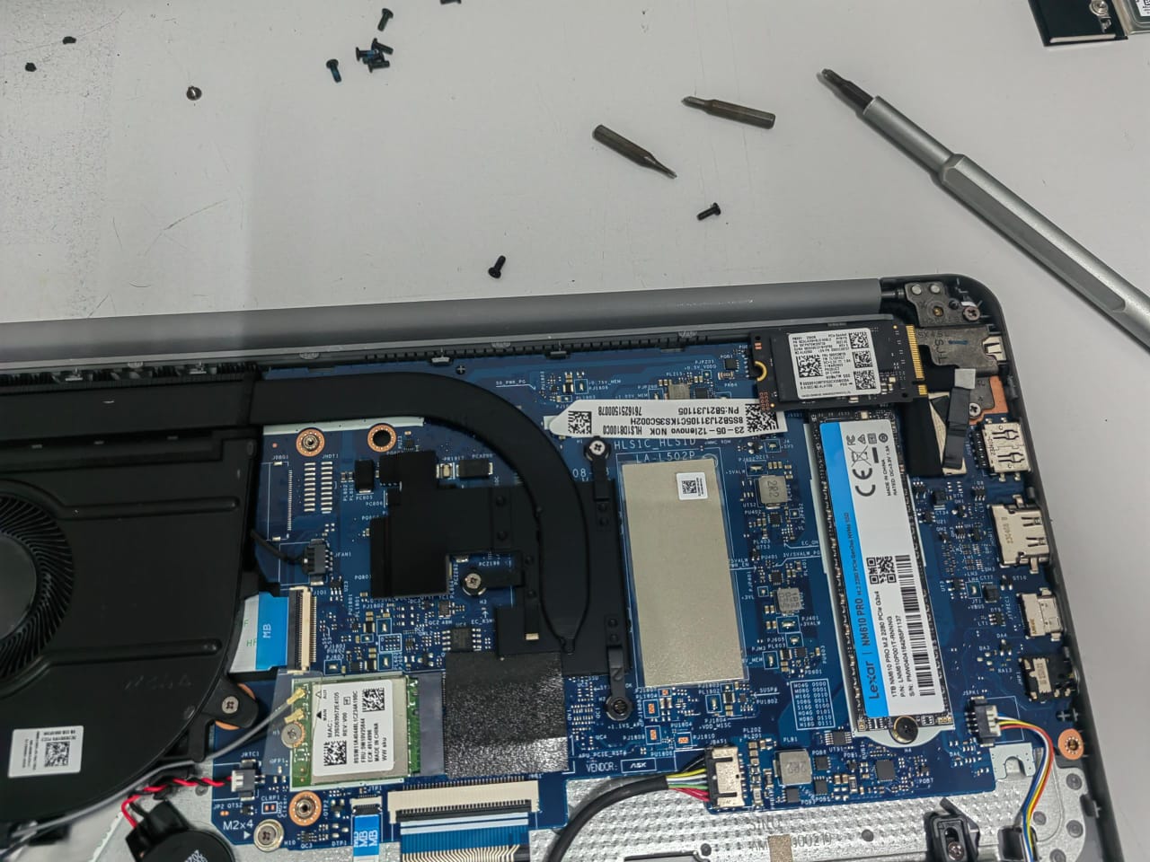 LENOVO IDEAPAD SLIM 1 UPGRADE SSD/CLONE DISK