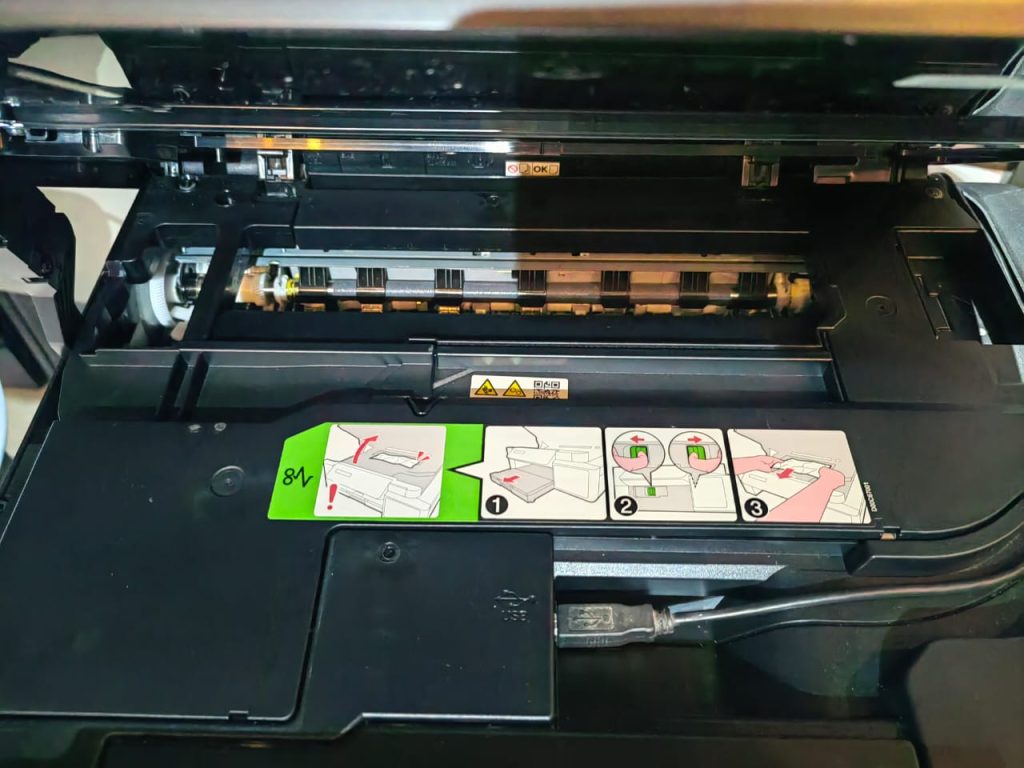 BROTHER DCP-T720CW INTERNAL ROLLER REPAIR