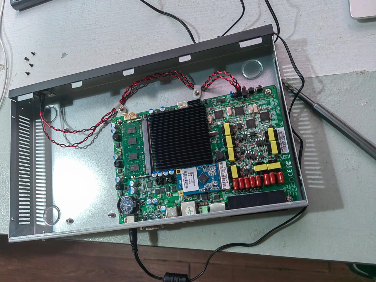 EMBEDDED VOICE LOGGER HAS NO POWER