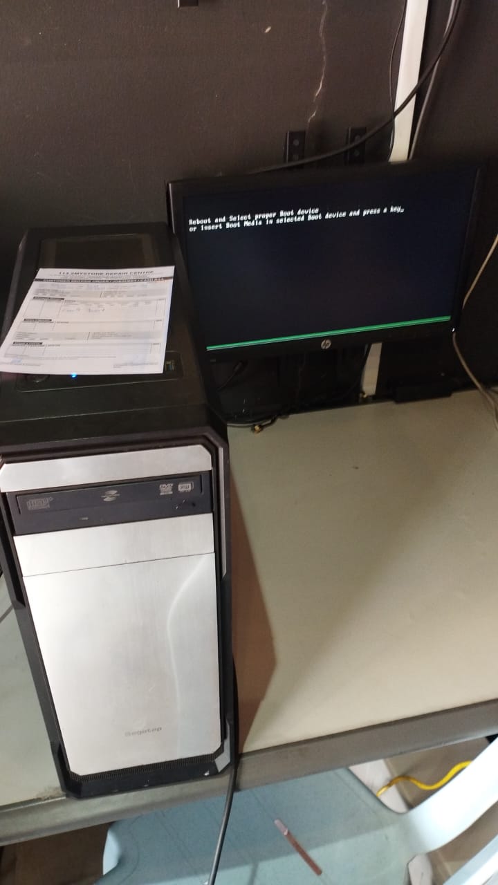 DESKTOP CANNOT BOOT