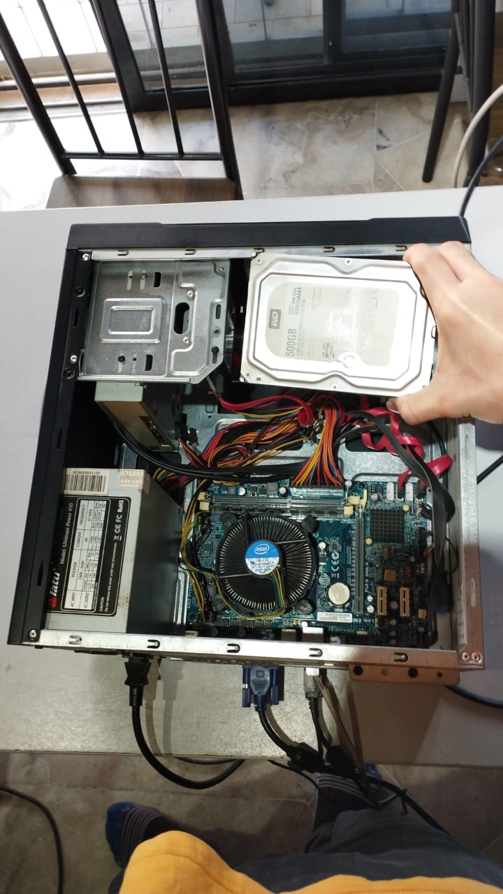 CHANGE DESKTOP DISK