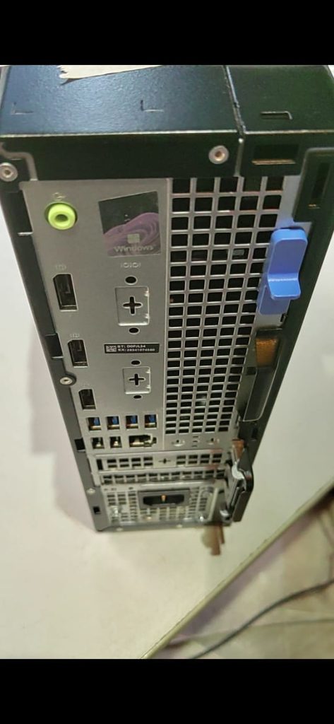 DELL DESKTOP DISPLAY PORT IS NOT WORKING