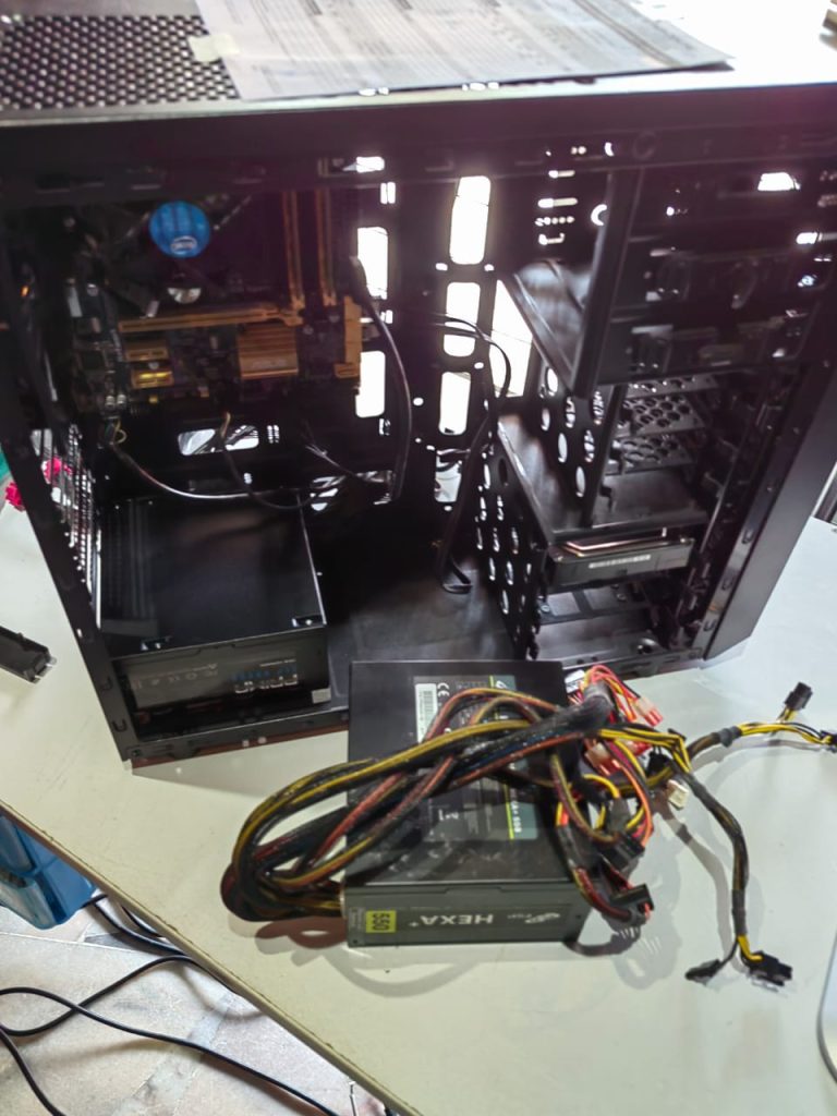 REPLACE POWER SUPPLY FOR CUSTOMIZE DESKTOP