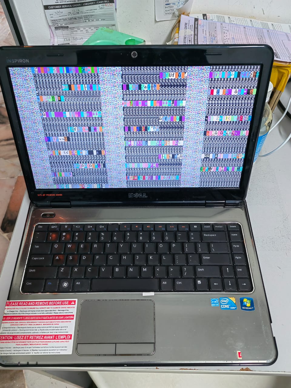 DELL INSPIRON SCREEN FLICKERING/MOTHERBOARD REPAIR
