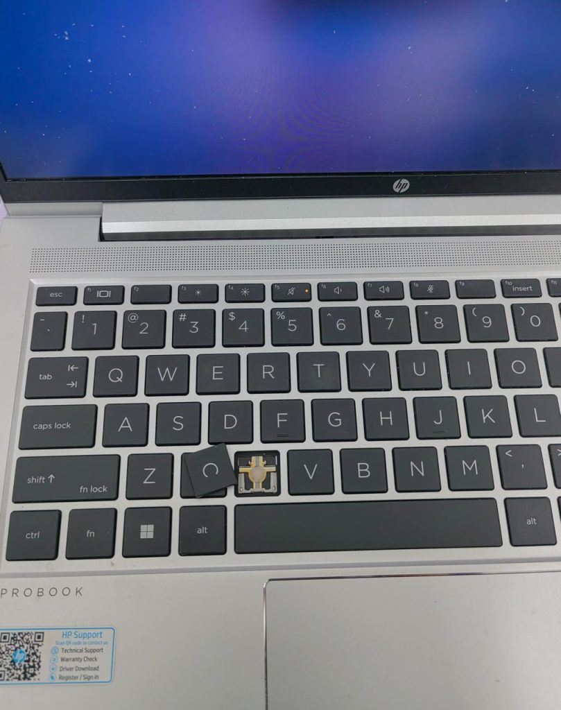HP PROBOOK KEYBOARD KEY FELL OFF