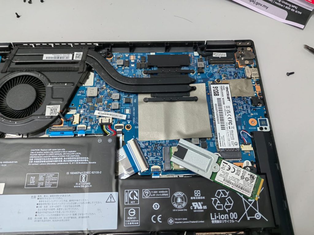 LENOVO IDEAPAD FLEX 5 SSD REPLACEMENT