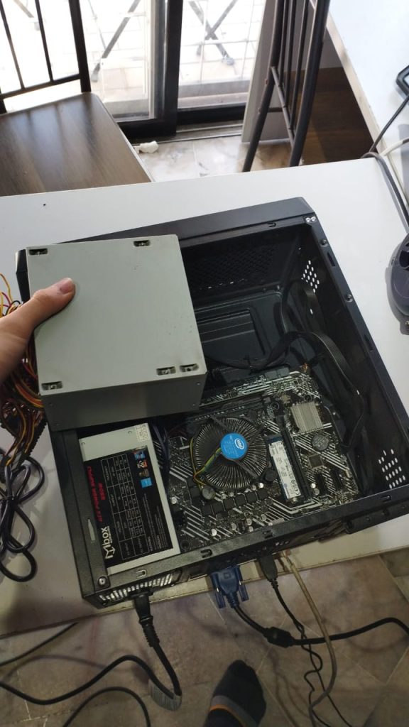 CHANGE DESKTOP POWER SUPPLY