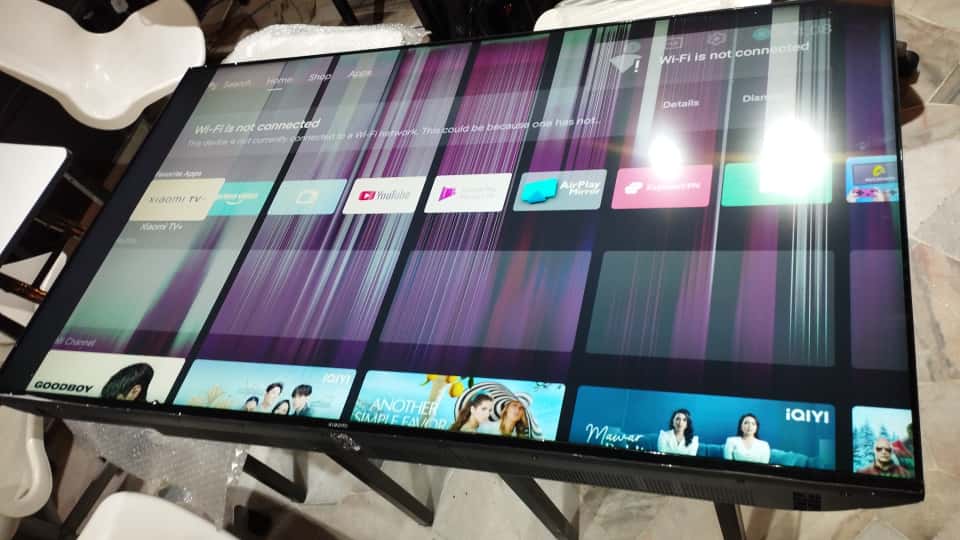 XIAOMI TV SCREEN FLICKERING