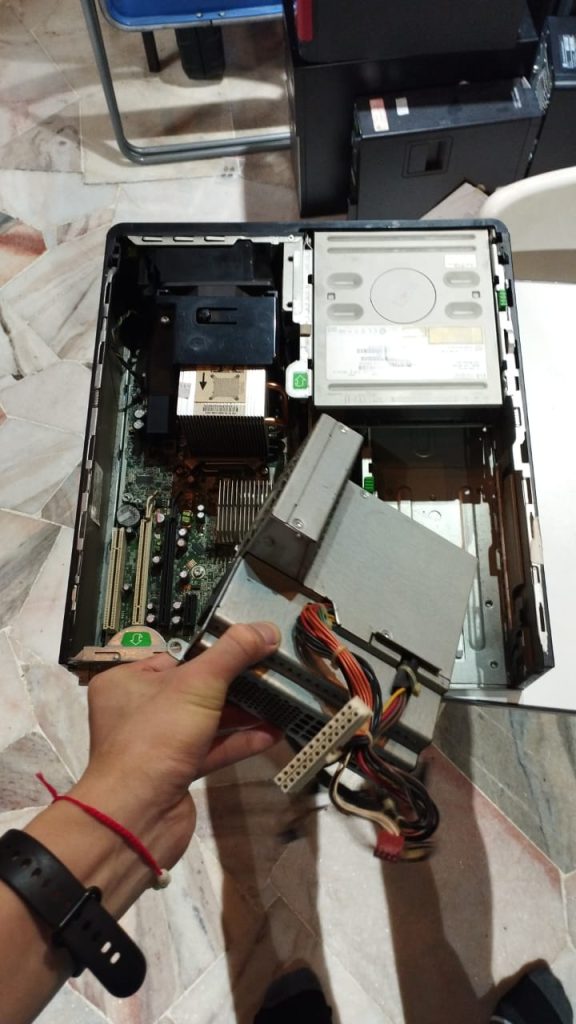 HP DESKTOP POWER SUPPLY + MAINBOARD ISSUE