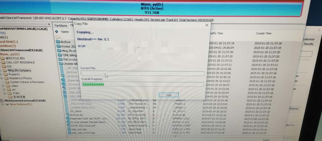 HARD DISK RECOVERY