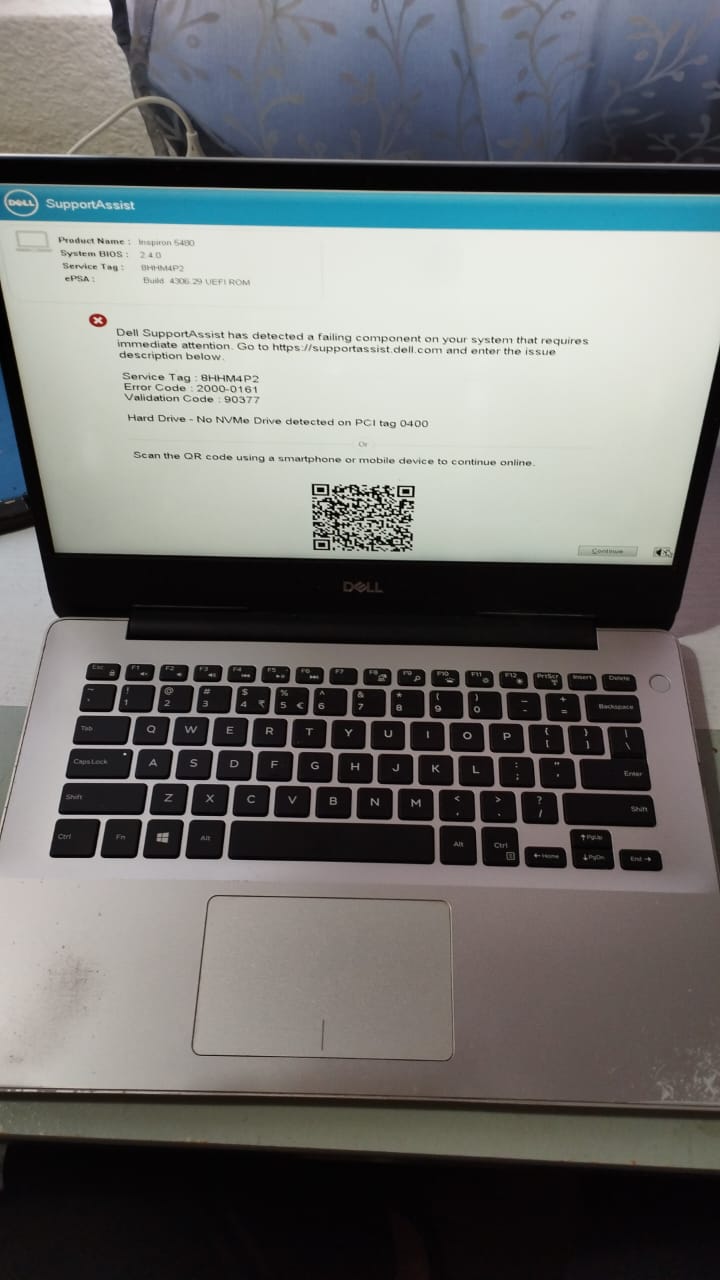 DELL LAPTOP CANNOT BOOT
