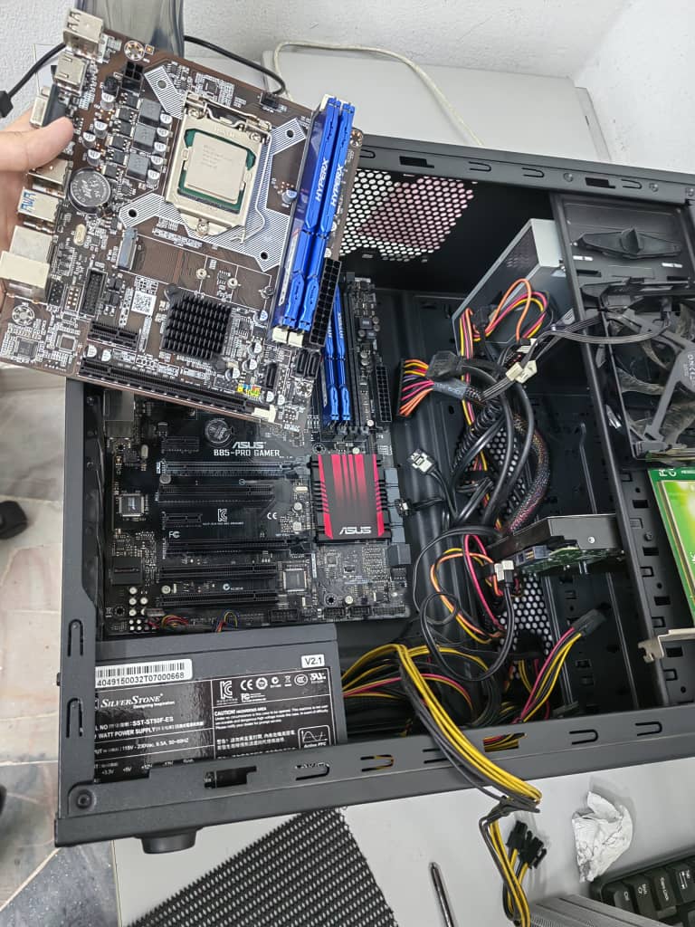 DESKTOP PC REPLACE NEW INTEL MAINBOARD