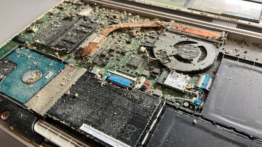 Laptop Dust Cleaning Service
